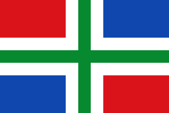 flag province Groningen