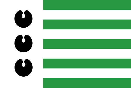 vlag gemeente Bloemendaal