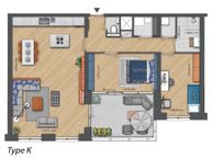 Appartementen Type K | Hof Albrecht (Bouwnr. 25), 4251 VV Werkendam